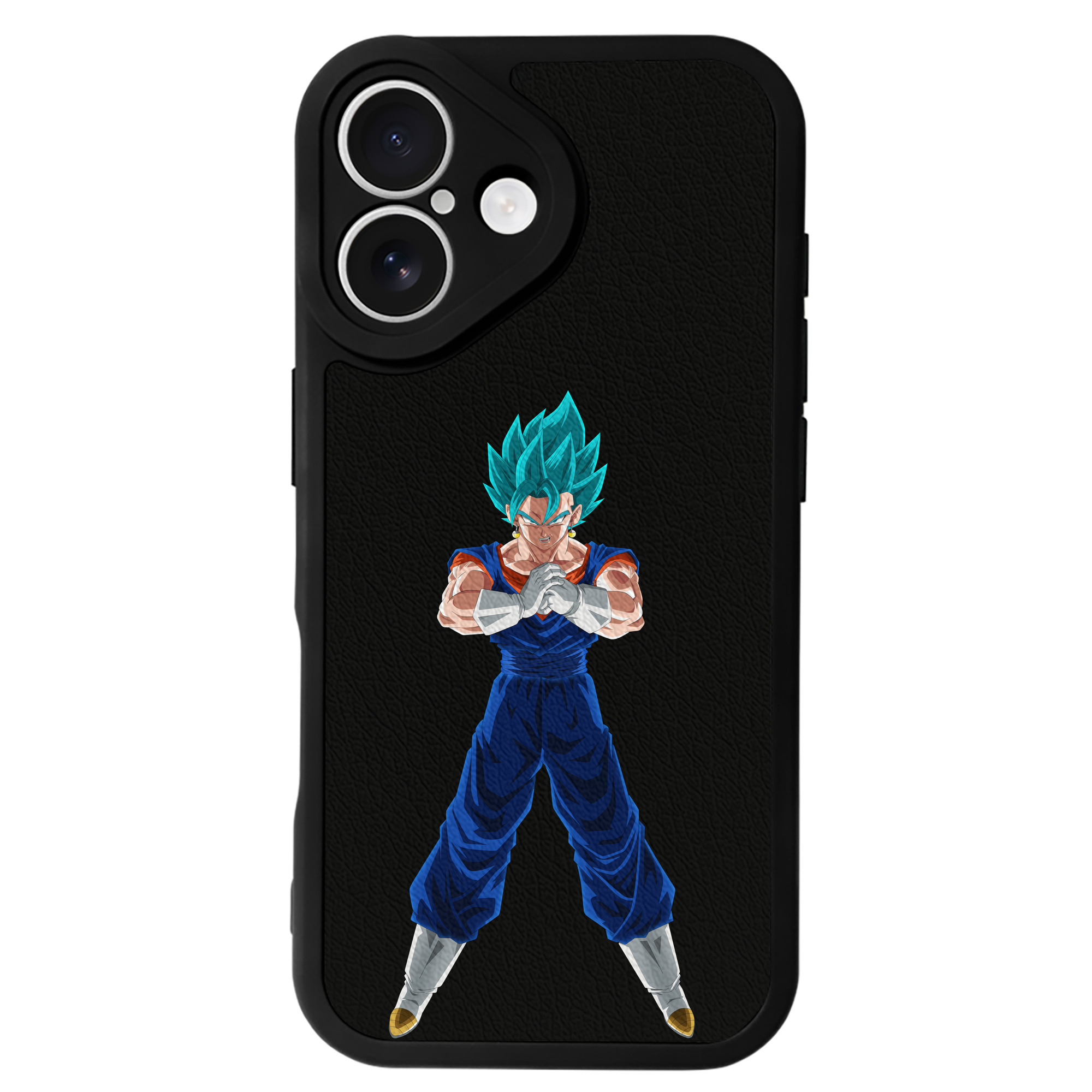 （画像用） ドラゴンボール ベジット DRAGON BALL Vegetto 【iPhone 16シリーズ対応】シリコンスマホケース（レザー調） 材質：シリコン